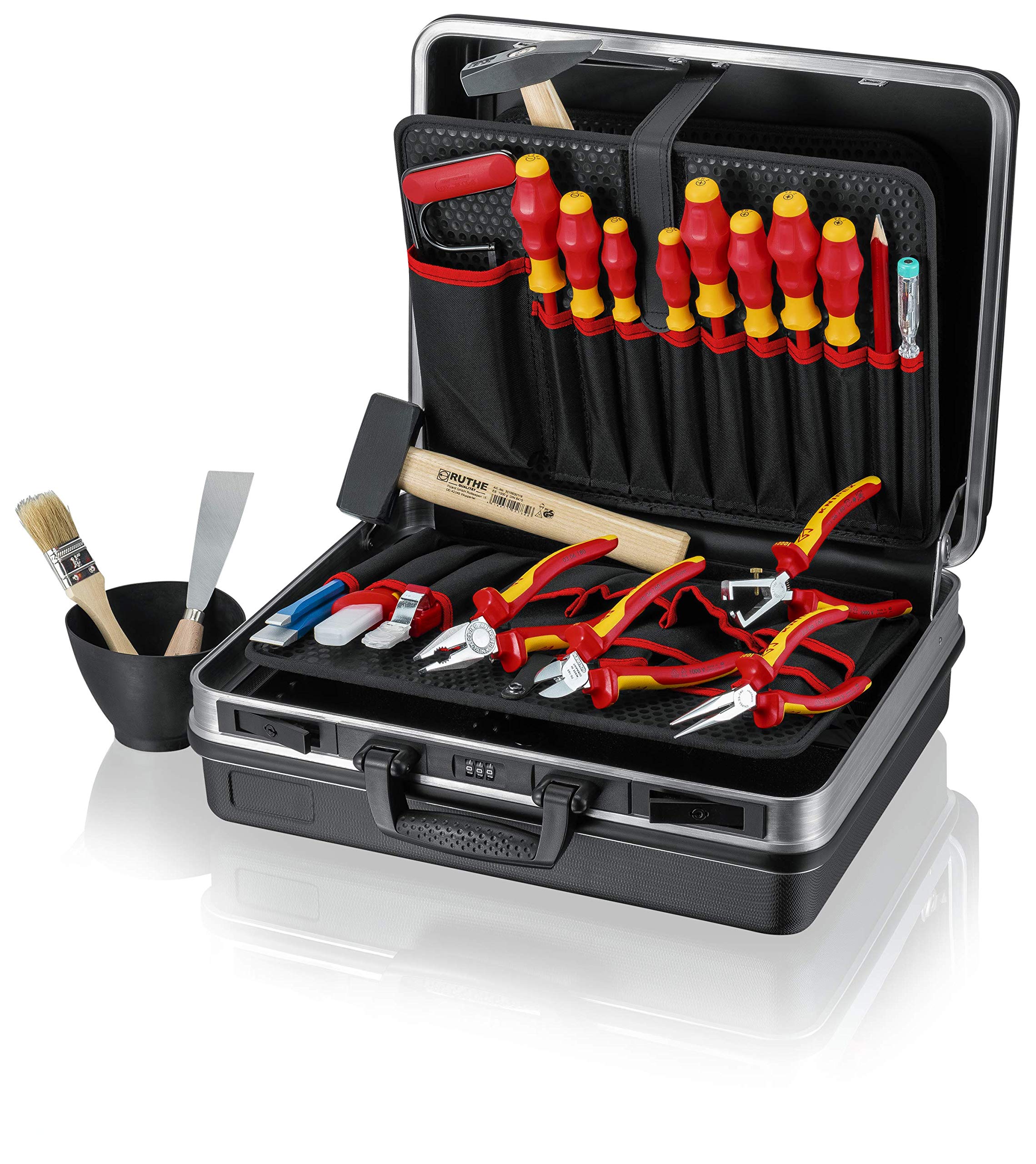 Knipex Kit Valigetta Elettrico di Installazione, 24 Pezzi